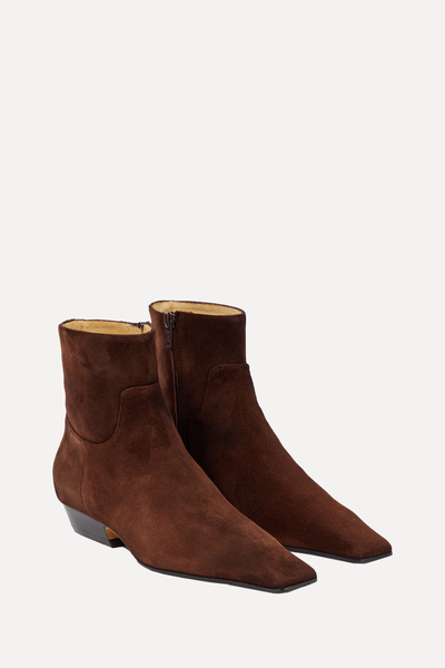 Marfa Suede Chelsea Boots from Khaite