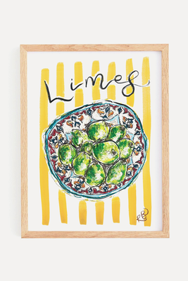 Limes In Morocco Limited Edition Print from Rachel Bottomley