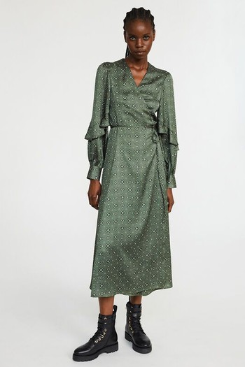 Ruffled Midi Dress from Claudie Pierlot