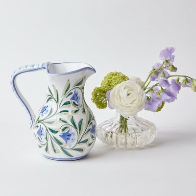 Hand Painted Bluebell Water Jug from Mrs Alice