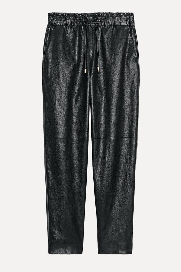 Faux Leather Trousers from Zara 
