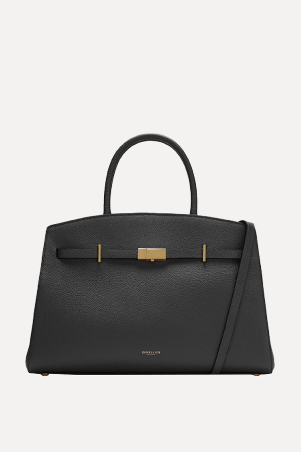 Hudson Small Leather Tote Bag from Demellier