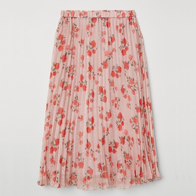 Floral Pleated Skirt from H&M