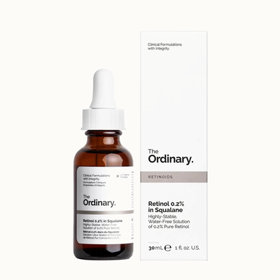 Retinol 0.2% in Squalane  from The Ordinary  