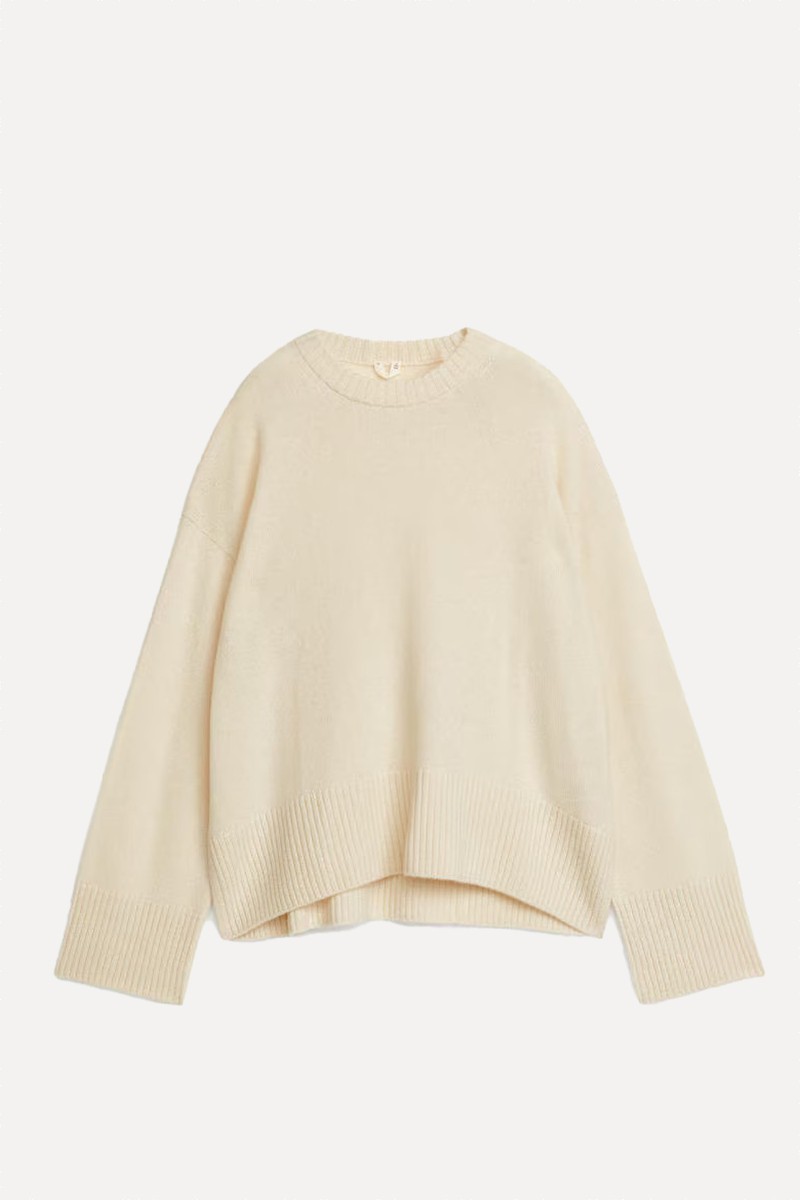 Relaxed Cashmere-Wool Jumper from ARKET