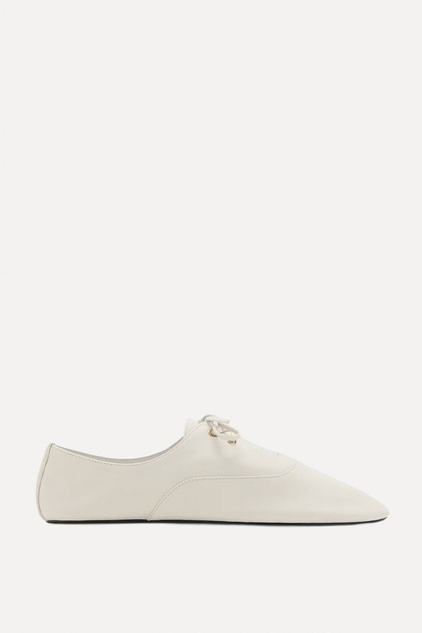Lace-Up Leather Shoes from Mango