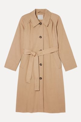 The Gathered Drape Trench from Everlane