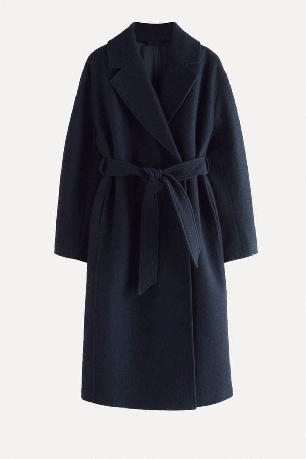 Voluminous Belted Wool Coat from & Other Stories