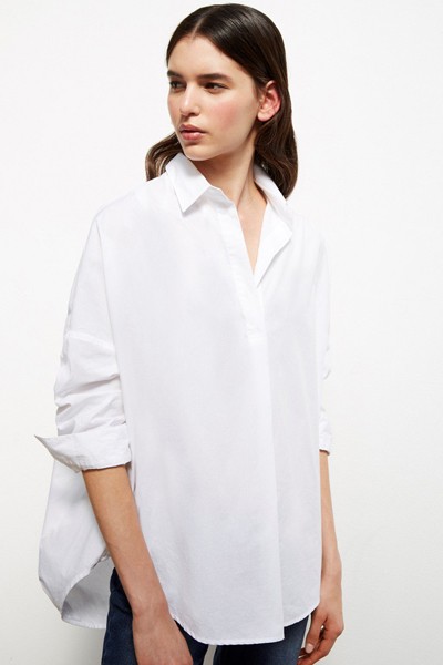 Rhodes Poplin Relaxed Fit Shirt from French Connection