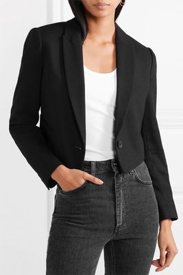 Wright Cropped Wool Blazer from Equipment