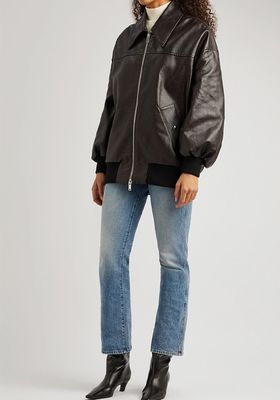Ziggy Leather Jacket from Khaite 