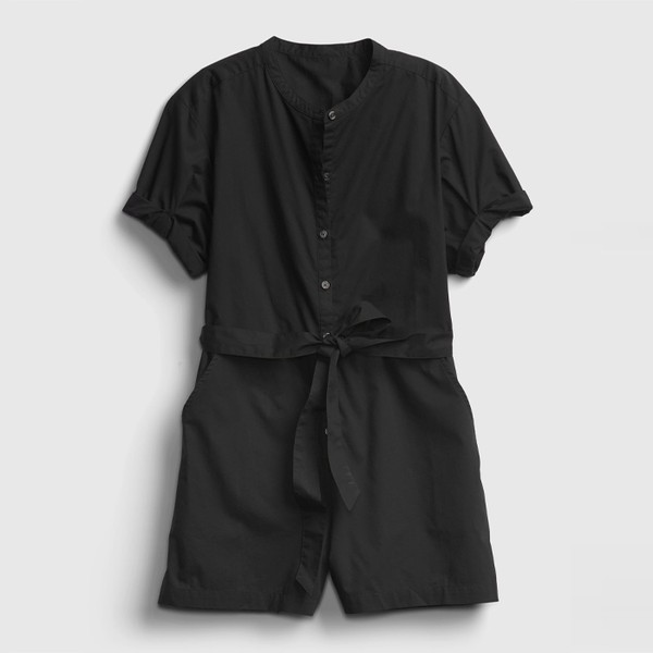 Rolled Cuff Romper from GAP