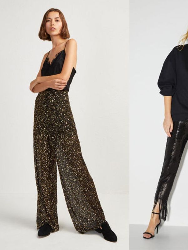 15 Pairs of Sequin Trousers For Party Season