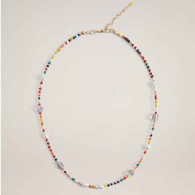 Mixed Bead Necklace from Mango