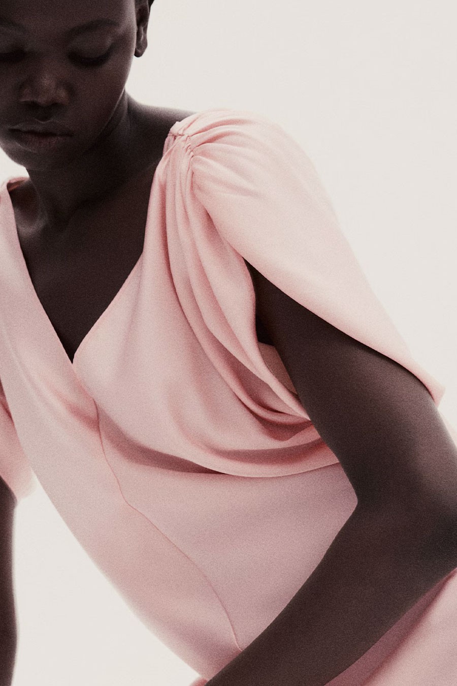 Tie Back Satin Dress from H&M