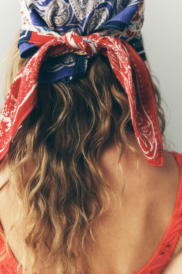 Quilted Star Print Bandana from Free People