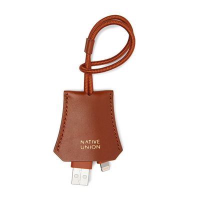Tag Leather Lightning Cable from Native Union