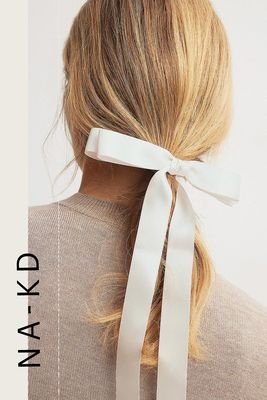 Satin Hair Bow from NA-KD