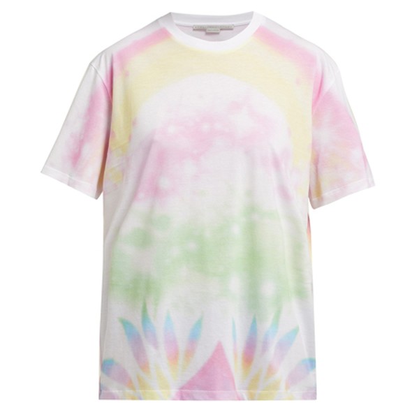Tie-Dye Cotton T-Shirt from Stella McCartney