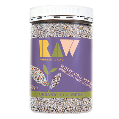 White Chia Seeds from Raw
