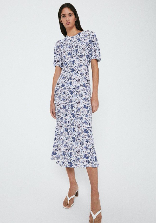 Fitted Midi Dress from Warehouse