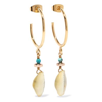 Bead And Shell Earring from Isabel Marant