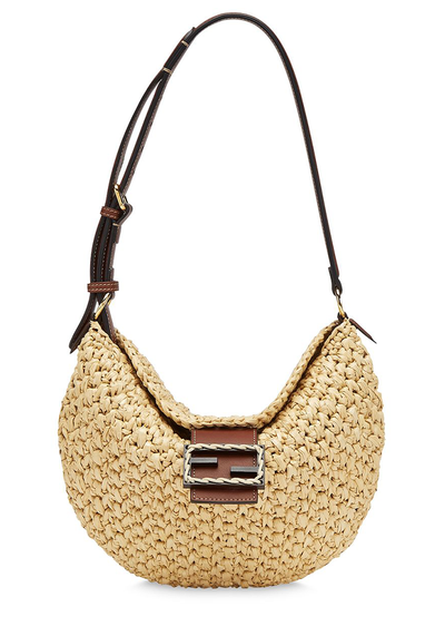 Small Croissant Shoulder Bag from Fendi