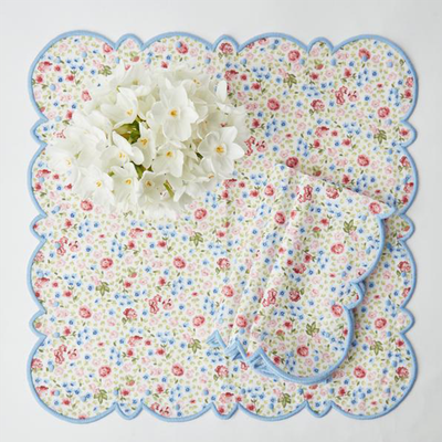 Dolly Ditsy Blue Napkins from Mrs Alice