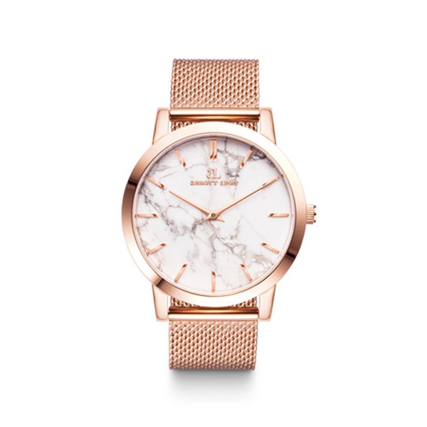 Rose Gold Chain Marble Luxe