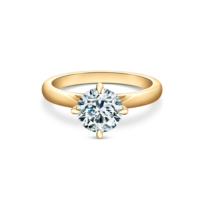 4 Claw Solitaire Engagement Ring from Vashi