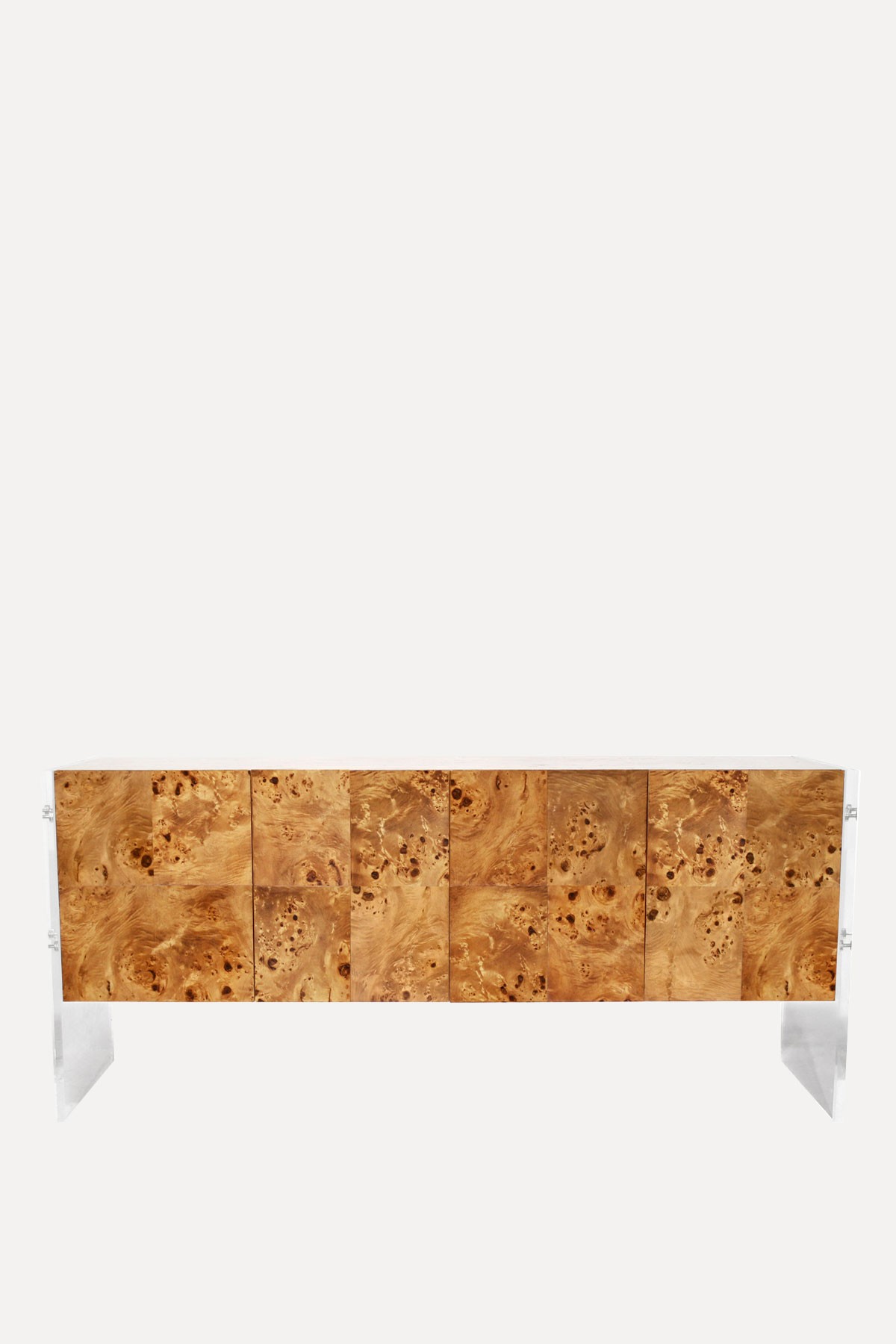 Bond Burled Wood Credenza from Jonathan Adler