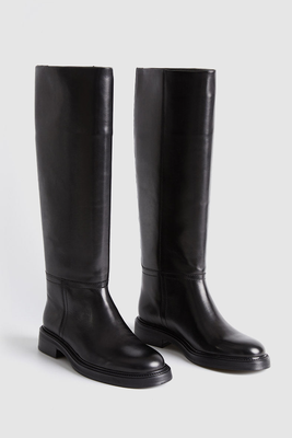 Leather Knee Boots from Urban Revivo