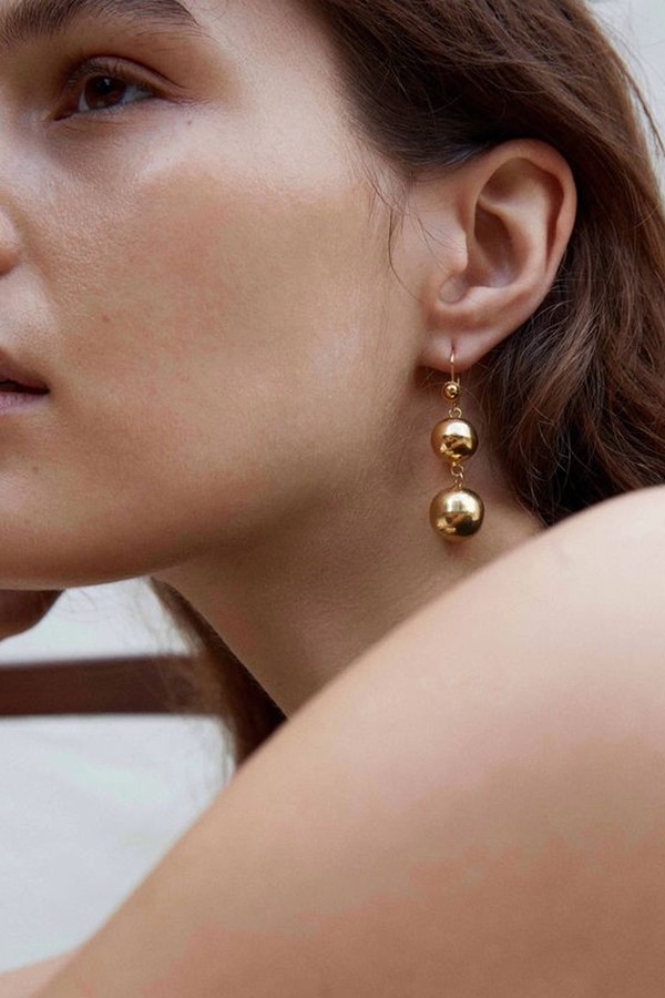 Pernille Earrings Solid