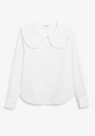 Big Collar Blouse from Monki