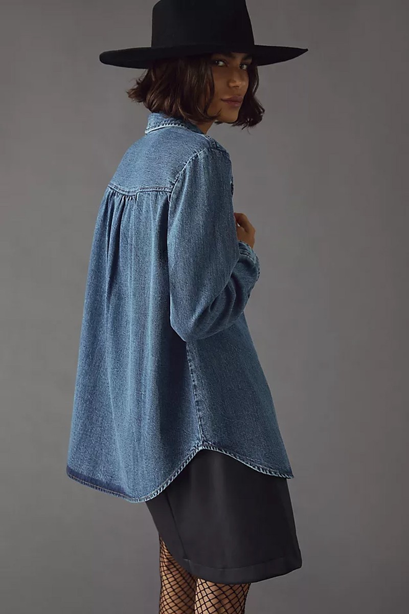 Classic Denim Shirt from Pilcro