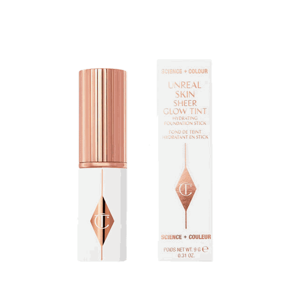 Unreal Skin Sheer Glow Tint Hydrating Foundation Stick from Charlotte Tilbury