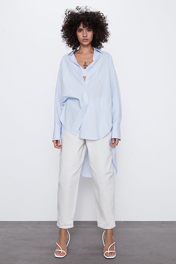 Oversized Poplin Shirt from Zara