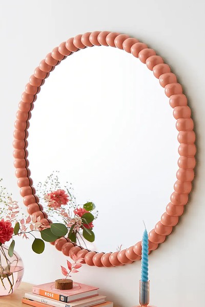 Bobbin Round Wall Mirror