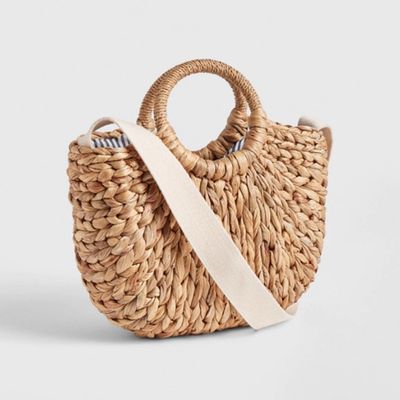 Woven Straw Bag from Gap