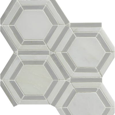 Florence Hexagon Marble Mosaic