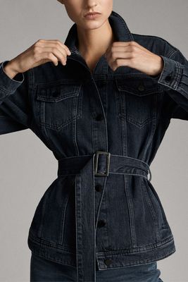 Denim Jacket with Pockets from Massimo Dutti