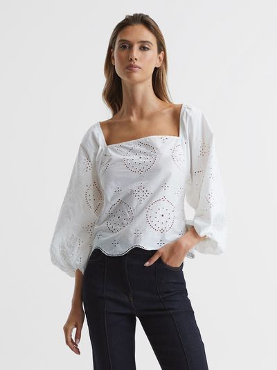 Becci Embroidered Blouse