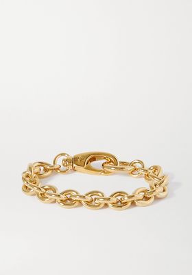 Cable Gold-Plated Bracelet from Laura Lombardi