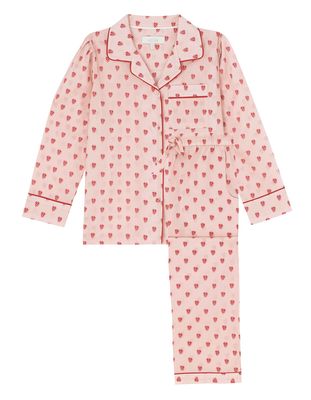 Queen of Hearts Cotton Pyjamas from Little Yolke