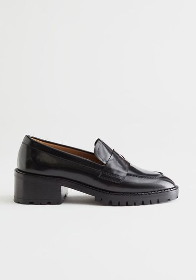 Leather Penny Loafers