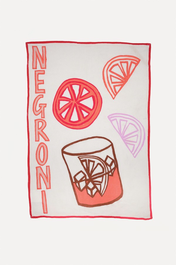 Negroni Tea Towel from Amuse La Bouche