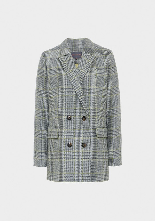 Chelsea Double Breasted Tweed Jacket