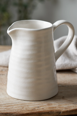 Hastings Ribbed Jug from The White Company
