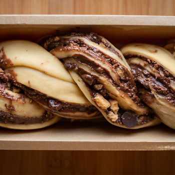 Chocolate, Hazelnut & Cookie Crumb Babka Kit from Shuk London