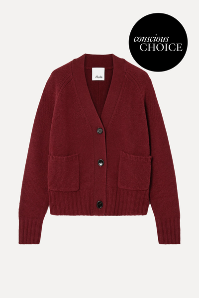 Wool & Cashmere-Blend Cardigan from Allude